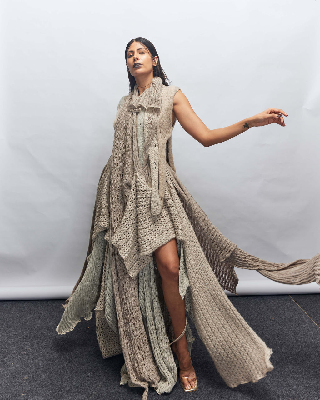 SHATTERED Knit Dress