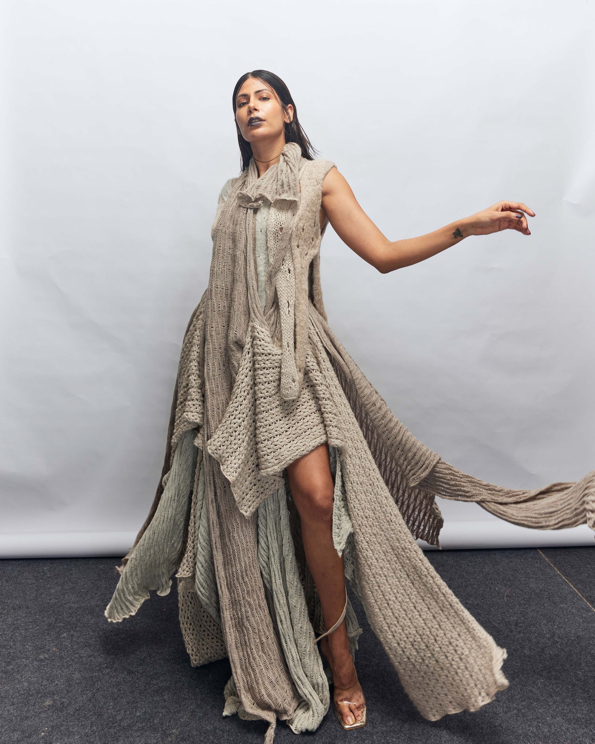 SHATTERED Knit Dress