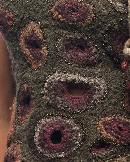 BRUISE Handknit Top | VJ