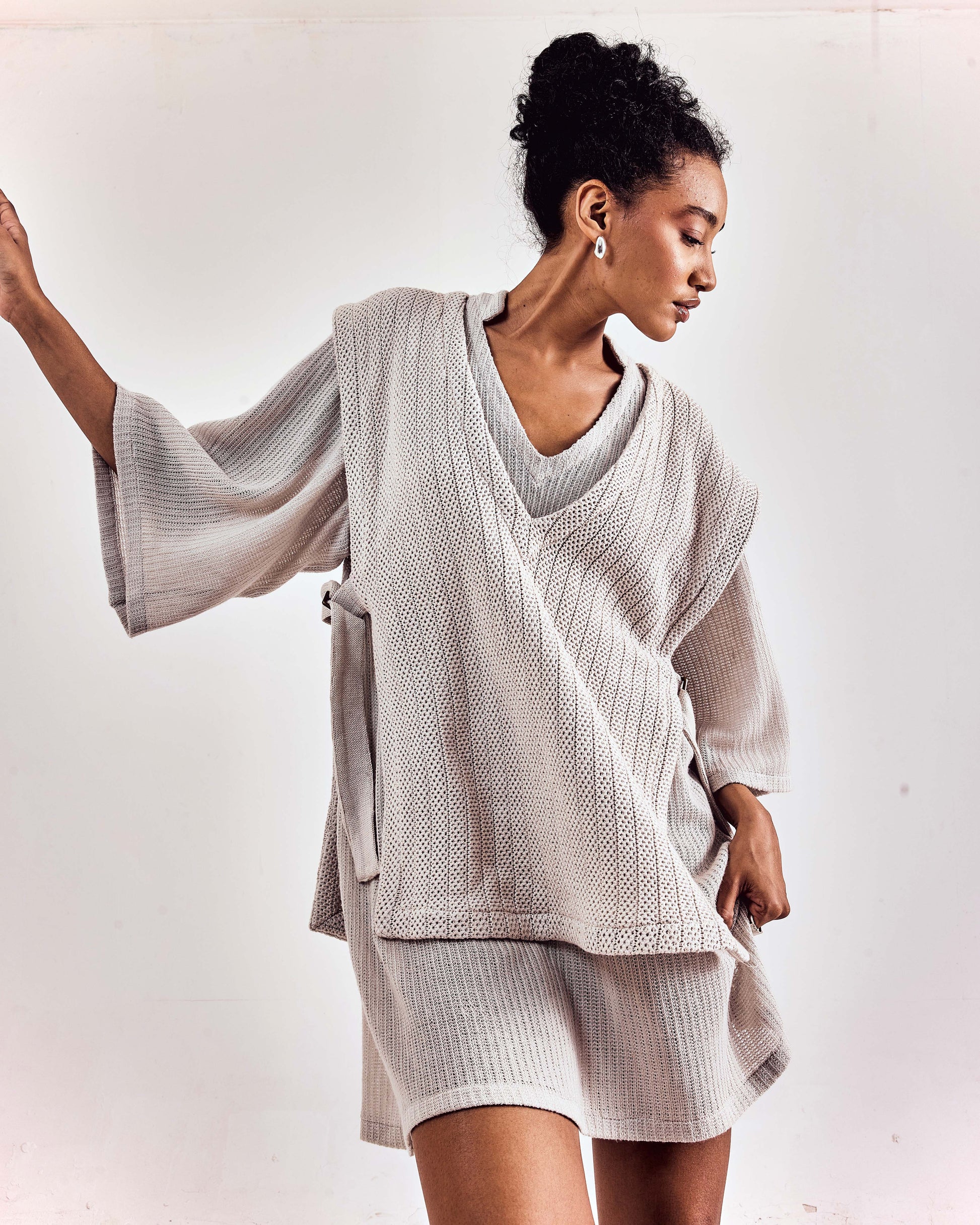 HARPER Knit Side Buckle Vest