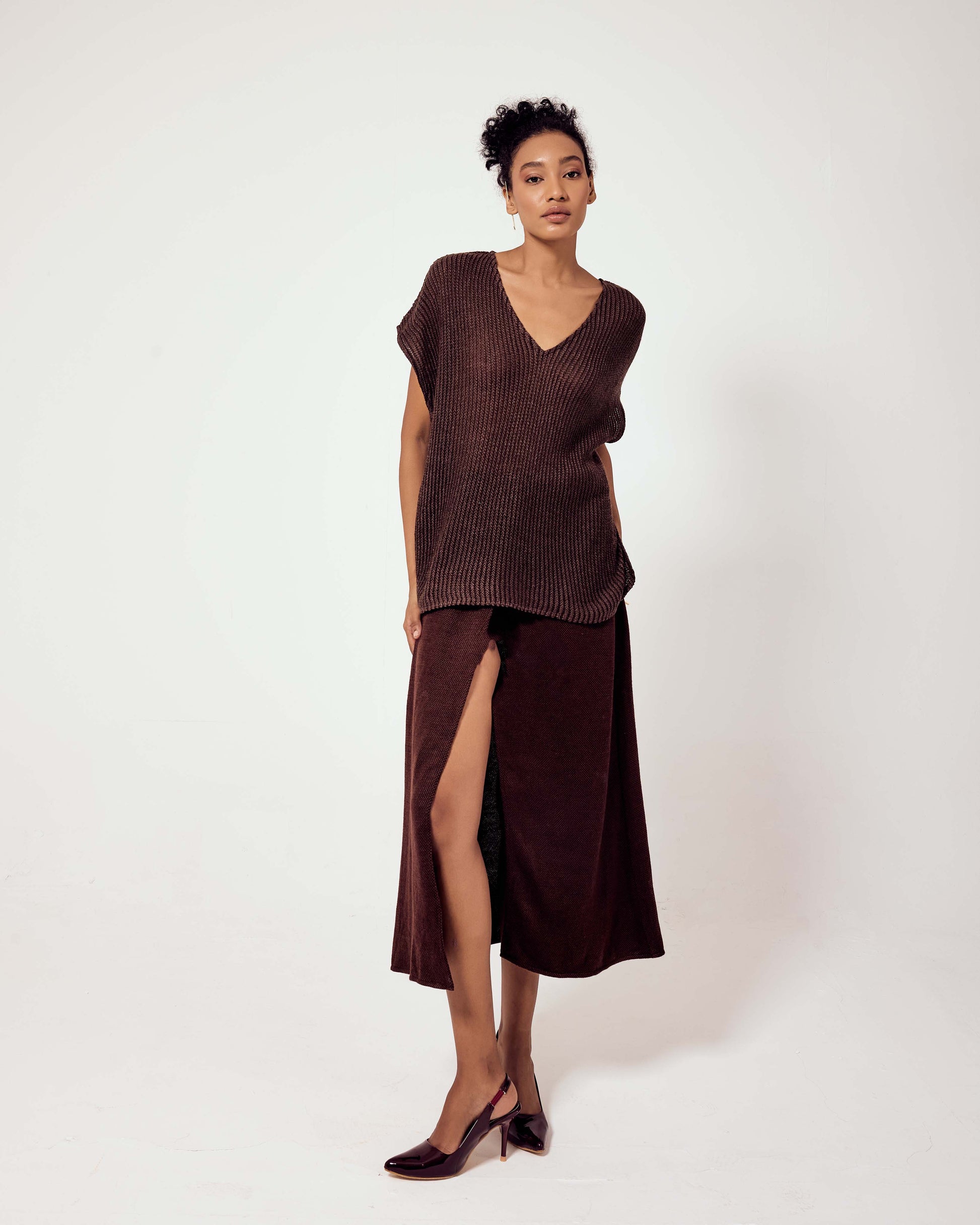 SABLE knit Skirt