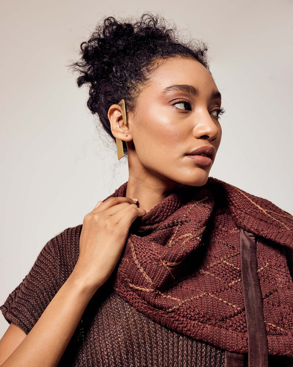 ELEANOR Knit Embroidered Vest