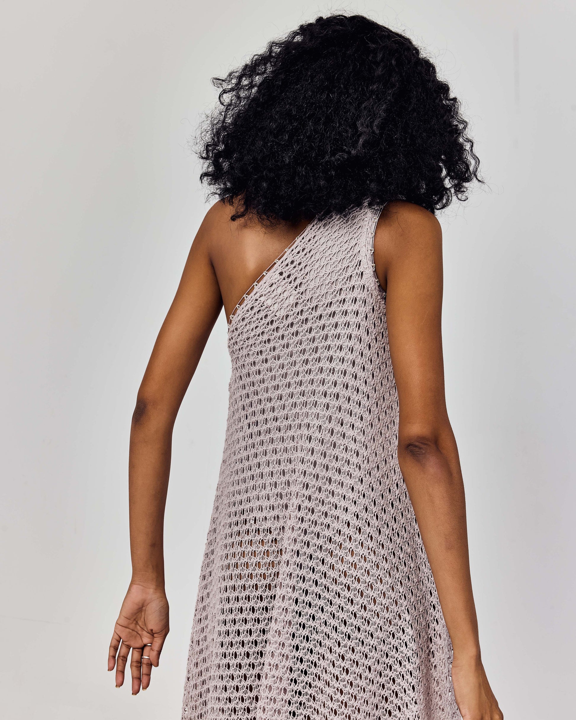SELENE Asymmetrical Knit Dress