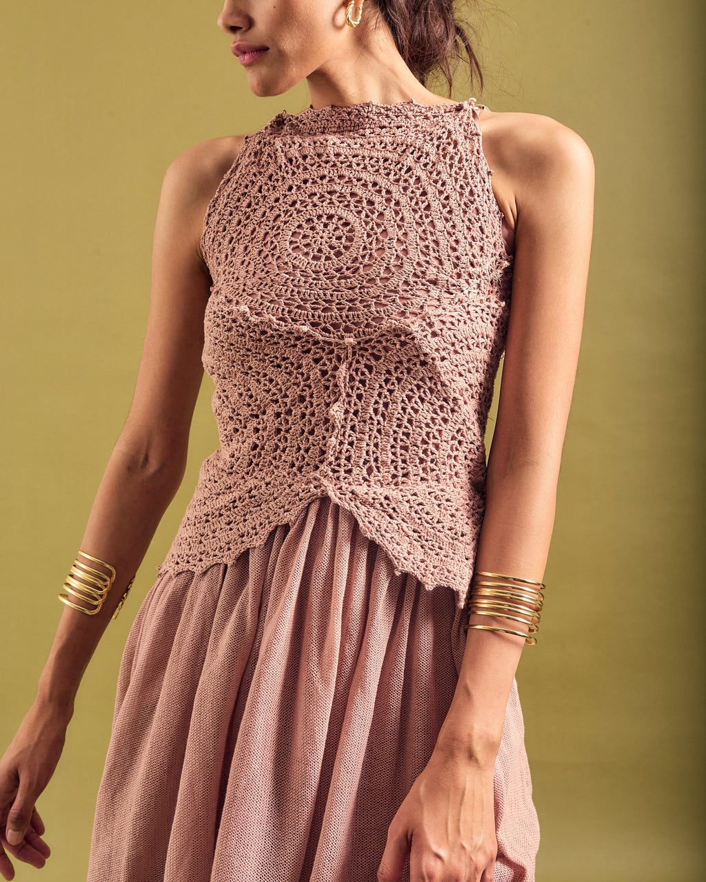 EKA Crochet Dress