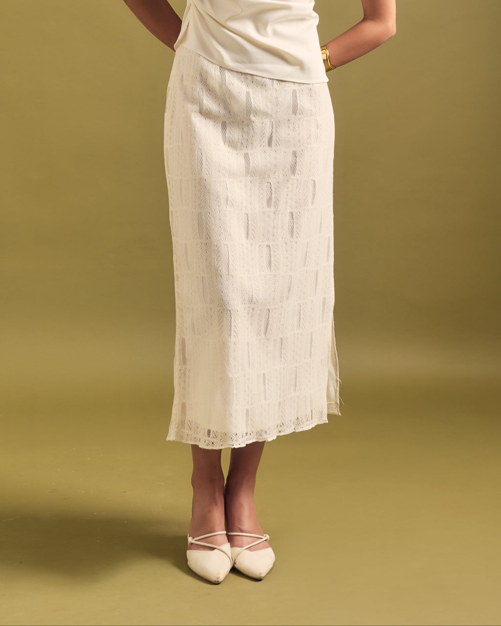 Nira Lace Skirt